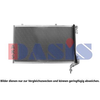 Condenser, air conditioning -- AKS DASIS, Core Dimensions: 603x360x16...