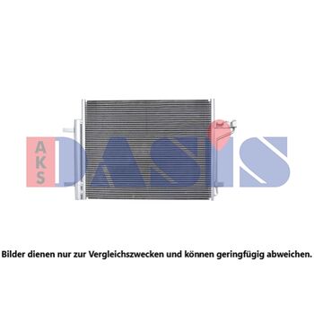 Kondensator, Klimaanlage AKS DASIS 092075N für FORD C-MAX II (DXA/CB7, DXA/CEU…