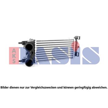 Ladeluftkühler AKS DASIS 097045N für FORD FIESTA VII