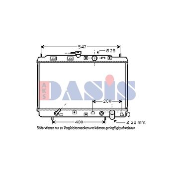 Kühler, Motorkühlung AKS DASIS 100018N für HONDA CIVIC IV Hatchback (EC, ED, EE…
