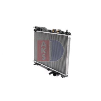 Kühler, Motorkühlung AKS DASIS 100049N für HONDA CIVIC VII Hatchback (EU, EP, EV…