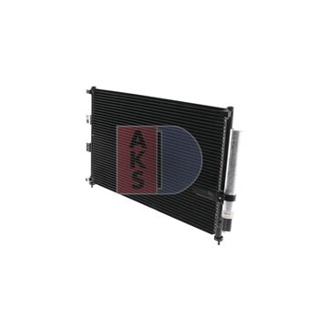Kondensator, Klimaanlage AKS DASIS 102025N für HONDA CIVIC VIII Stufenheck (FD, …