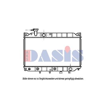 Kühler, Motorkühlung AKS DASIS 110030N für MAZDA 323 II Hatchback (BD) 323 II (…