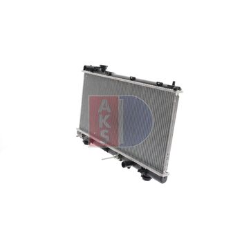 Kühler, Motorkühlung AKS DASIS 110035N für MAZDA 323 F VI (BJ) 323 S VI (BJ…