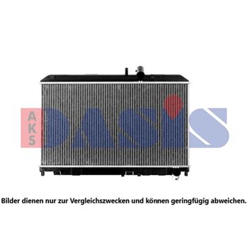 Kühler, Motorkühlung AKS DASIS 110042N für MAZDA RX-8 (SE, FE…