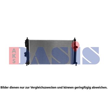 Kühler, Motorkühlung AKS DASIS 110081N für MAZDA 3 (BL) 3 Stufenheck (BL…