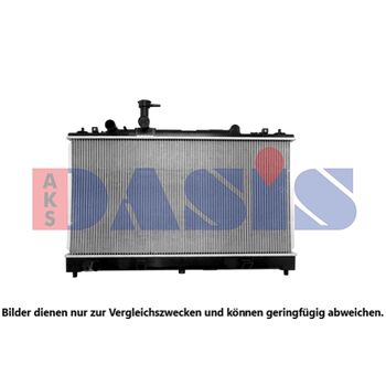 Kühler, Motorkühlung AKS DASIS 110087N für MAZDA 6 Hatchback (GG) 6 Stufenheck (…