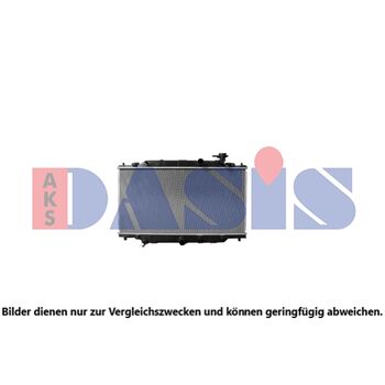 Kühler, Motorkühlung AKS DASIS 110097N für MAZDA 3 Stufenheck (BM, BN…
