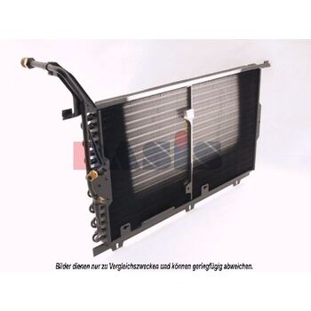 Condenser, air conditioning -- AKS DASIS, MERCEDES-BENZ, SL (R129)...