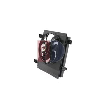 Fan, radiator -- AKS DASIS, Voltage [V]: 12, Rated Power [W]: 107...