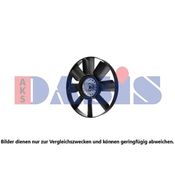 Lüfter, Motorkühlung AKS DASIS 138093N