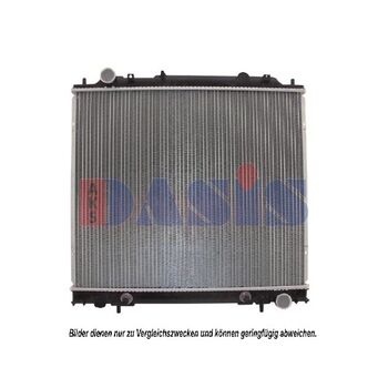 Kühler, Motorkühlung AKS DASIS 140091N für MITSUBISHI L 400 Bus (PD_W, PC_W, …