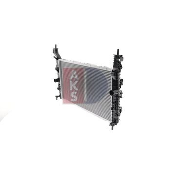 Kühler, Motorkühlung AKS DASIS 150025N für OPEL MERIVA A Großraumlimousine (X03…