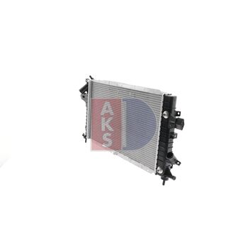Kühler, Motorkühlung AKS DASIS 150092N für OPEL ASTRA H (A04) ASTRA H GTC (A04) …
