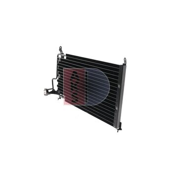 Condenser, air conditioning -- AKS DASIS, OPEL, VAUXHALL, VECTRA A...