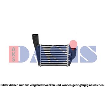 Ladeluftkühler AKS DASIS 157061N für AUDI A4 (8D2, B5) A4 Avant (8D5, B5) A6 (…
