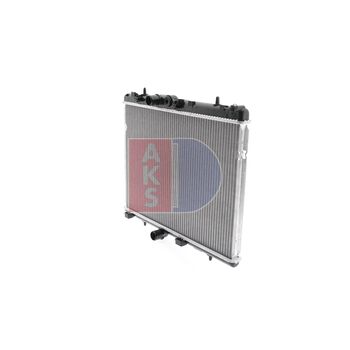 Kühler, Motorkühlung AKS DASIS 160108N für PEUGEOT 207 (WA_, WC_) 207 CC (WD_) …