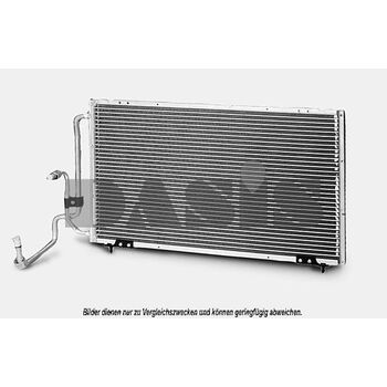 Condenser, air conditioning -- AKS DASIS, PEUGEOT, 405 II (4B), I...