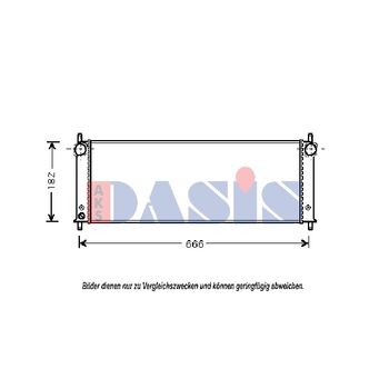 Radiator, engine cooling -- AKS DASIS, PORSCHE, 911 (997), (996), ...