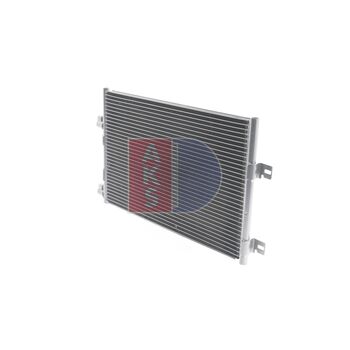 Kondensator, Klimaanlage AKS DASIS 180049N für RENAULT KANGOO (KC0/1_…