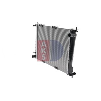 Kühler, Motorkühlung AKS DASIS 180061N für RENAULT CLIO III (BR0/1, CR0/1) CLIO …