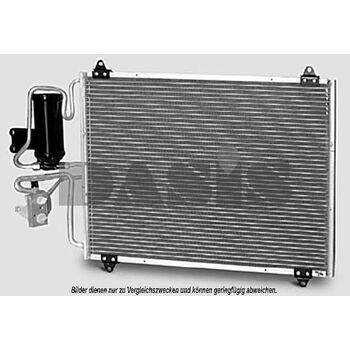 Condenser, air conditioning -- AKS DASIS, RENAULT, SAFRANE II (B54_)...