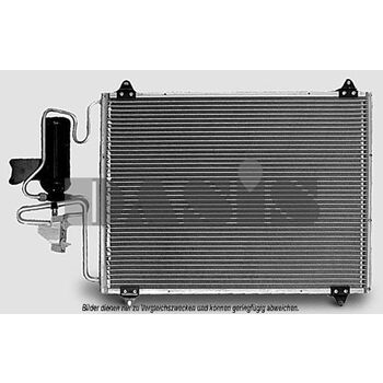 Condenser, air conditioning -- AKS DASIS, RENAULT, SAFRANE I (B54_)...