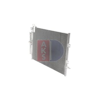 Kondensator, Klimaanlage AKS DASIS 182035N für RENAULT CLIO III (BR0/1, CR0/1) …