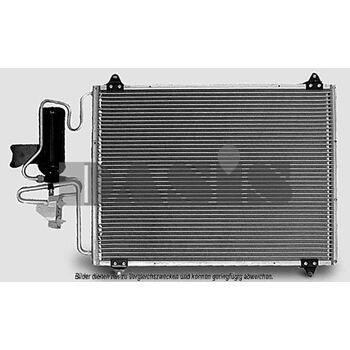 Condenser, air conditioning -- AKS DASIS, RENAULT, SAFRANE II (B54_), ...