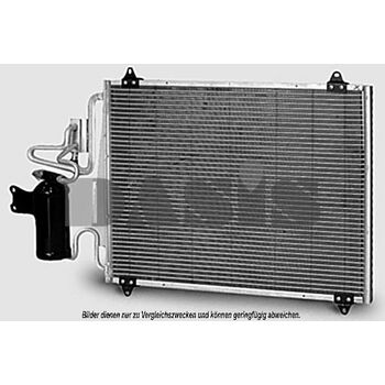 Condenser, air conditioning -- AKS DASIS, RENAULT, SAFRANE I (B54_)...
