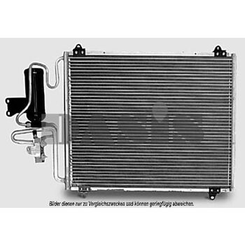 Condenser, air conditioning -- AKS DASIS, RENAULT, SAFRANE II (B54_)...
