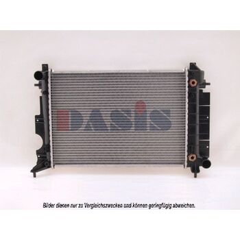Kühler, Motorkühlung AKS DASIS 190250N für SAAB 9-3 (YS3D) 9-3 Cabriolet (YS3D) …