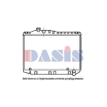 Kühler, Motorkühlung AKS DASIS 210052N für TOYOTA CROWN Stufenheck (_S1_…
