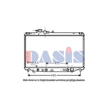 Kühler, Motorkühlung AKS DASIS 210137N für TOYOTA SUPRA (_A8_…