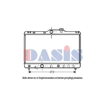Radiator, engine cooling -- AKS DASIS, TOYOTA, COROLLA Compact (_E11_),...