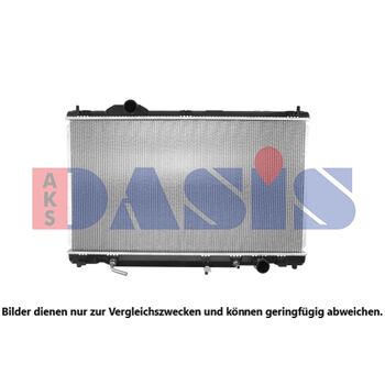 Kühler, Motorkühlung AKS DASIS 210268N für LEXUS GS (_S19_…