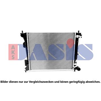 Kühler, Motorkühlung AKS DASIS 210276N für HYUNDAI VELOSTER (FS…