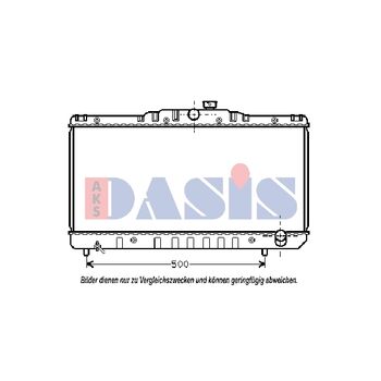 Radiator, engine cooling -- AKS DASIS, TOYOTA, CARINA II (ST151_,...