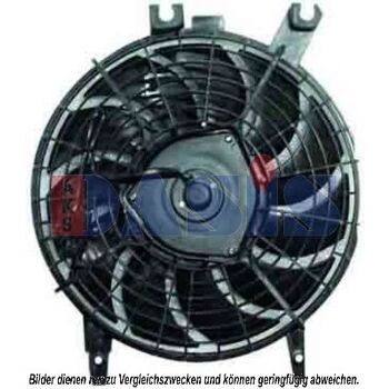 Fan, radiator -- AKS DASIS, TOYOTA, COROLLA Compact (_E10_), Liftback,...