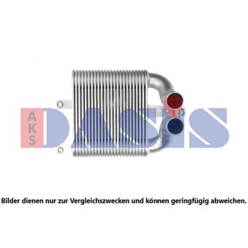 Ladeluftkühler AKS DASIS 237000N für ISUZU D-MAX I (TFR, TFS…