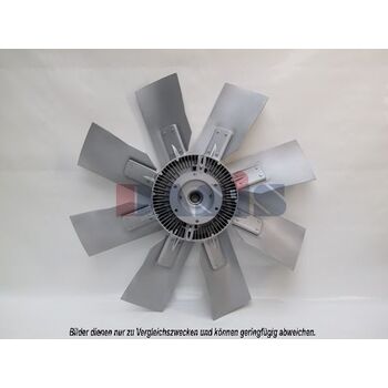 Fan, radiator -- AKS DASIS, MAN, F 90, Unterflur, 2000...