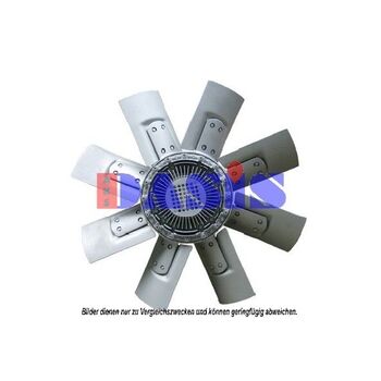 Fan, radiator -- AKS DASIS, MAN, NL, NG, Diameter [mm]: 650...