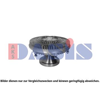 Clutch, radiator fan -- AKS DASIS, VOLVO, FH 12, Diameter [mm]: 750...