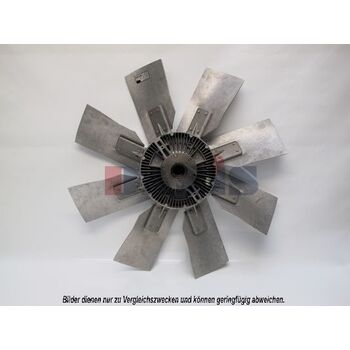 Fan, radiator -- AKS DASIS, DAF, XF 95, Diameter [mm]: 720...
