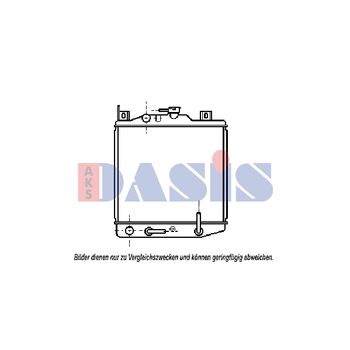 Kühler, Motorkühlung AKS DASIS 320330N für SUZUKI SWIFT II Schrägheck (EA, MA…