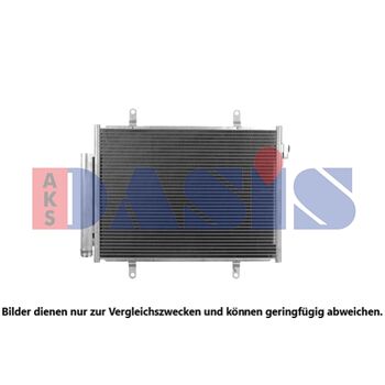 Kondensator, Klimaanlage AKS DASIS 322037N für SUZUKI CELERIO (LF…