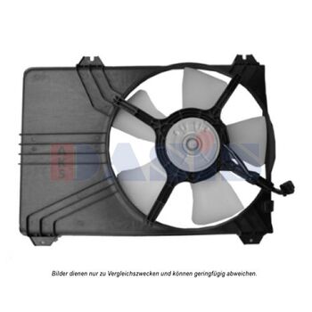 Fan, radiator -- AKS DASIS, SUZUKI, SWIFT III (MZ, EZ), Voltage [V]: 12...