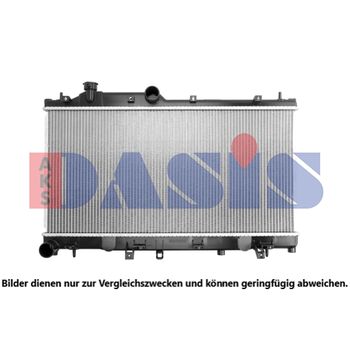 Kühler, Motorkühlung AKS DASIS 350001N für SUBARU OUTBACK (BS…