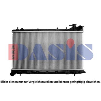 Kühler, Motorkühlung AKS DASIS 350003N für SUBARU FORESTER (SG_…