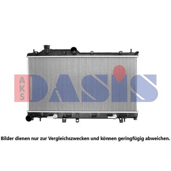 Kühler, Motorkühlung AKS DASIS 350034N für SUBARU FORESTER (SH_) IMPREZA …